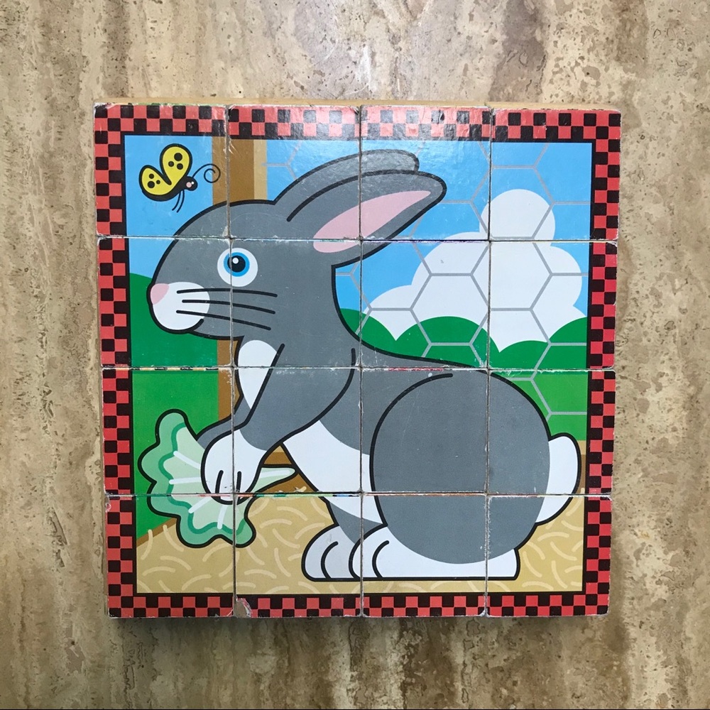 Melissa & Doug | Pets Cube Puzzle